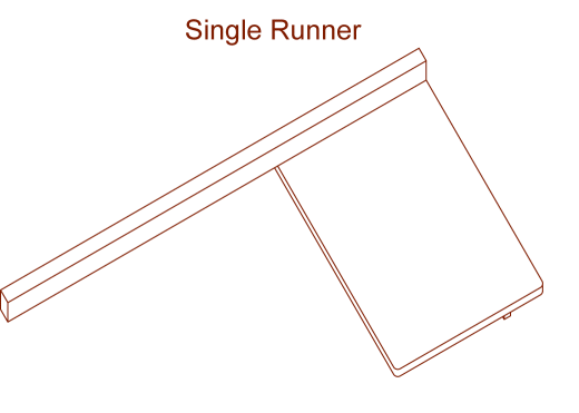 Single Runner Crosscut Sled
