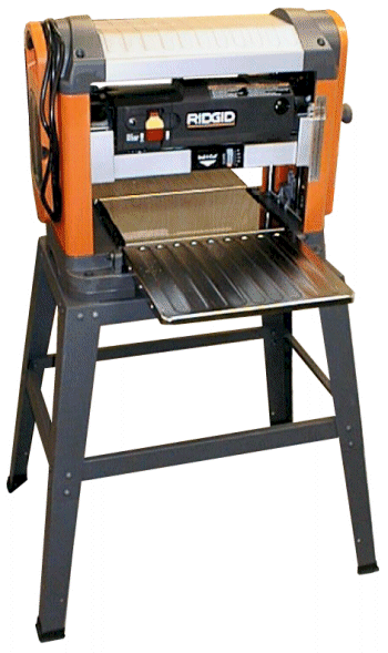 Wood shop planer ridgid