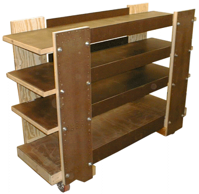 Scrap Wood Storage Cart Plans