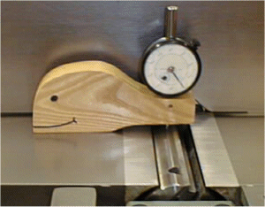 Dial Indicator Jig For Jointer