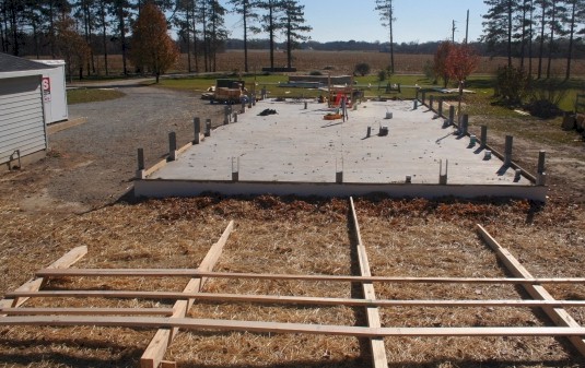 open pole barns